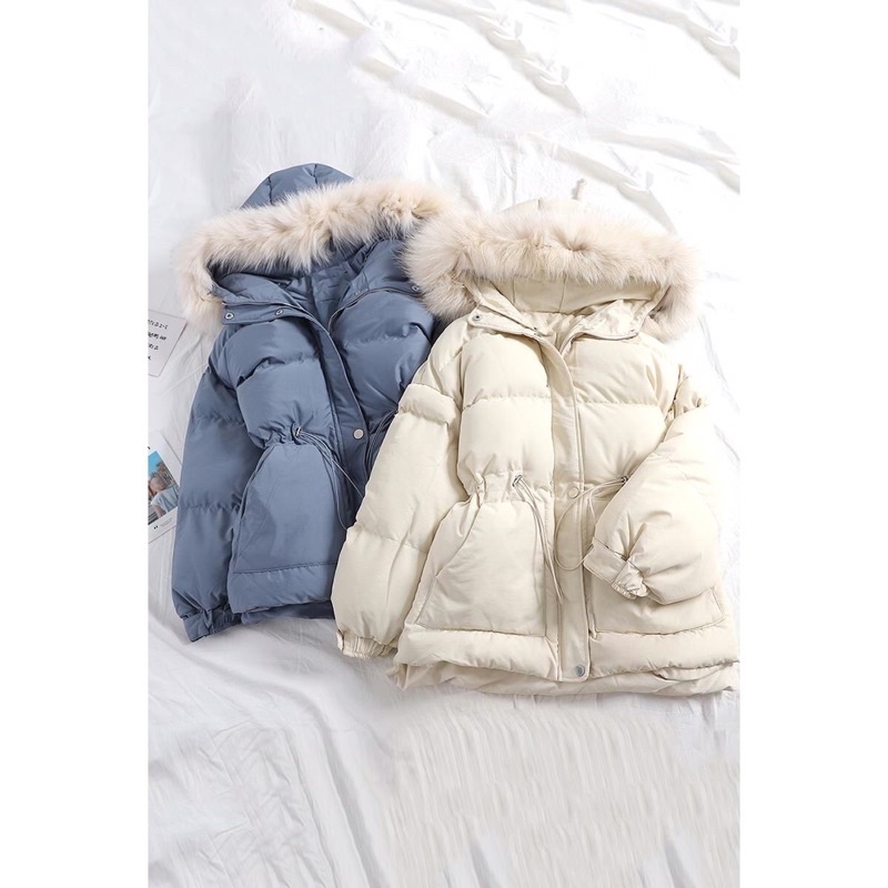 Áo Phao Rút eo Dáng Ngắn Chất Phao lì không bóng | BigBuy360 - bigbuy360.vn