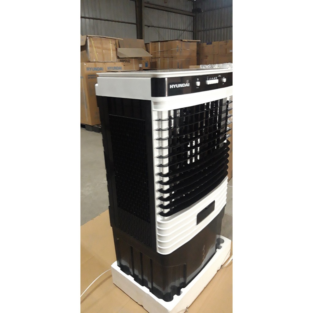 Quạt Điều Hoà Hơi Nước Đại  Hyundai Hàn Quốc HDE 6080R 80L 240W Làm Mát 70m2 Lưu Lượng Gió 10.000m3