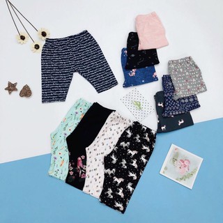 Quần legging bé gái , size 1-8, 1 hàng made in vn, chất cotton xuất dư đẹp, nhiều màu - bongkids