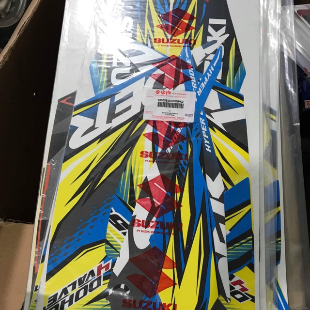 Tem Suzuki Satria Raider Fu  2013 2014 2015