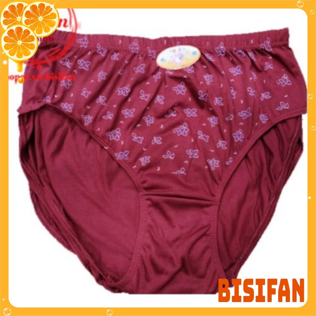 Quần lót bà già  chất coton cạp cao big size siêu to dành cho người giàbà già người béo mập 60, 70KG80kg 90kg