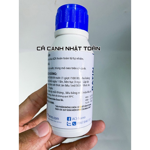 RATIN TRÙNG MỎ NEO, RẬN NƯỚC, DIỆT KÍ SINH TRÙNG TỐI ƯU CHO CÁC LOẠI CÁ CẢNH ACPHARNO