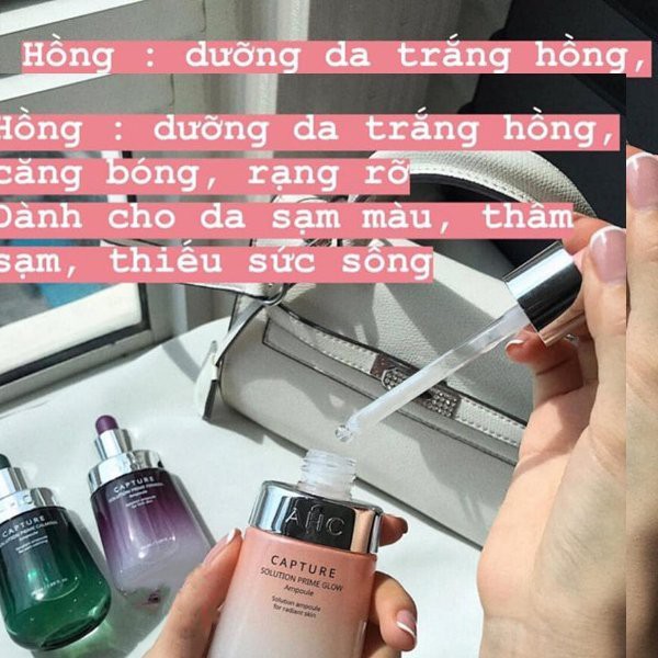 [GIÁ HỦY DIỆT ] SERUM DƯỠNG ẨM - TRẮNG DA AHC Capture White Solution Max Ampoule