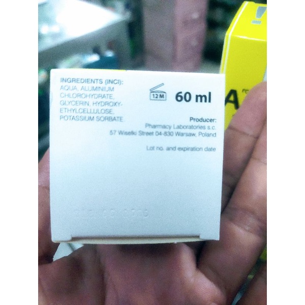 Lăn khử mùi Anty perspirant,không mùi,không gây ố vàng