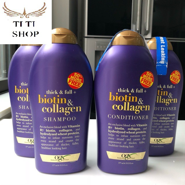 Dầu Gội BIOTIN COLLAGEN Giúp MọcTóc Cải Thiện Tóc 577ml | BigBuy360 - bigbuy360.vn