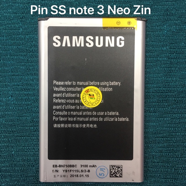 Pin Samsung Note 3 Neo Zin