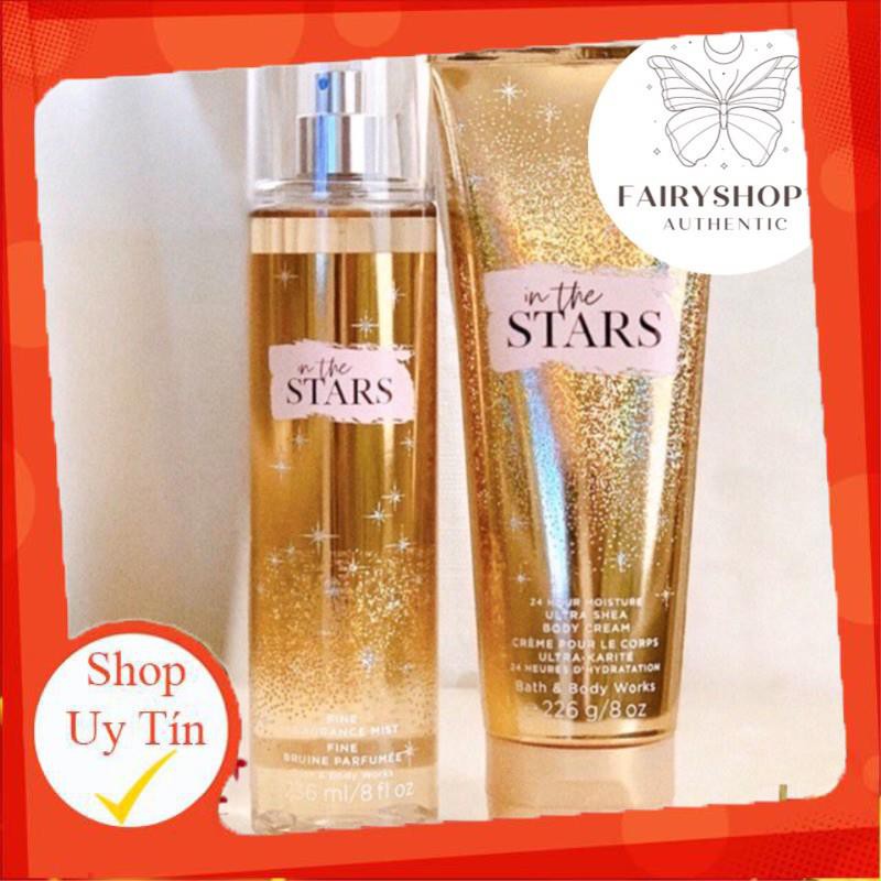 Xịt thơm toàn thân Bath&BodyWorks - IN THE STAR (30ml-50ml-100ml) 🍭Hot🍭 | Thế Giới Skin Care