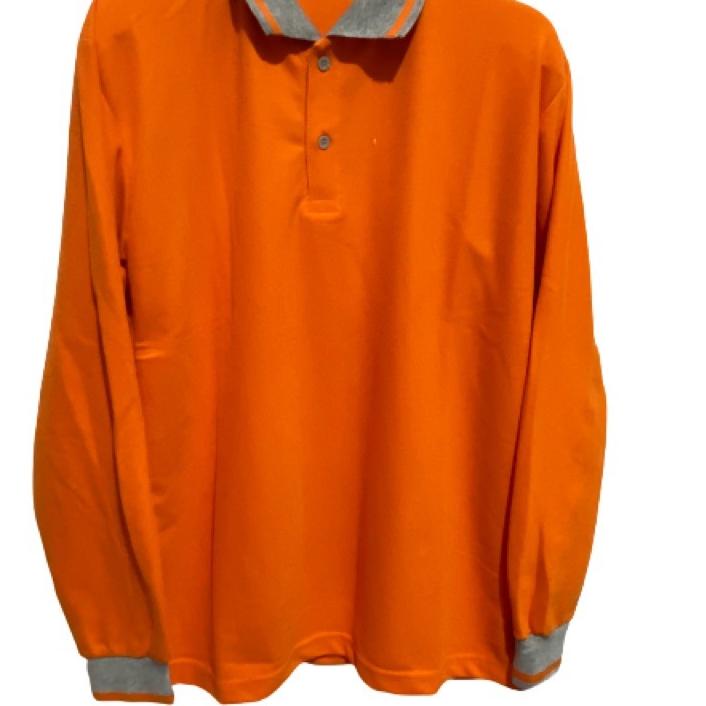 Áo Thun Trơn Tay Dài Lakos Có Cổ Size M L xl xxL Dành Cho Nam Và Nữ