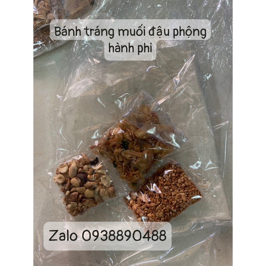 Combo 15 bánh tráng muối tôm hành phi Tây Ninh cực ngon - Thế Giới Bánh Tráng