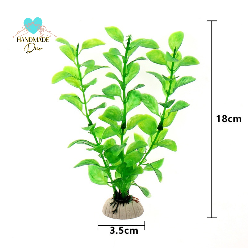 Cây nhựa thủy sinh set bể cá, trang trí tiểu cảnh thủy sinh