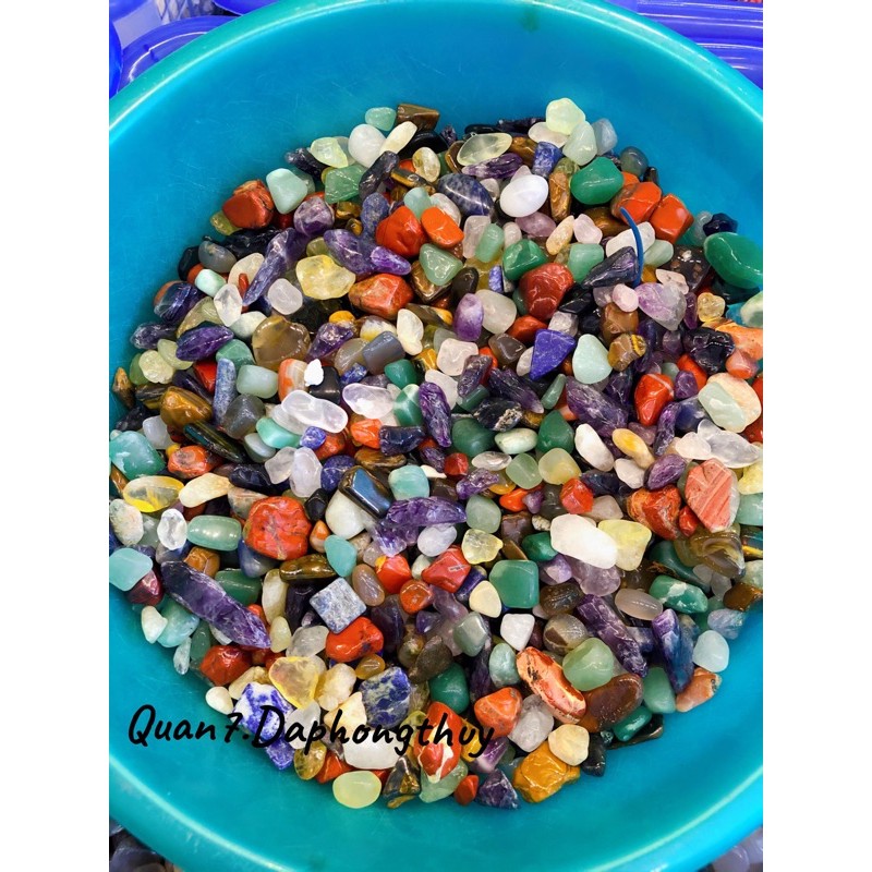 Vụn Đá Thạch Anh Ngũ Sắc 120k/1kg