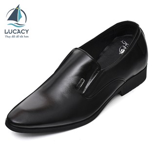 Giày tây nam tăng chiều cao LUCACY-tăng cao 6cm(N2101MD)