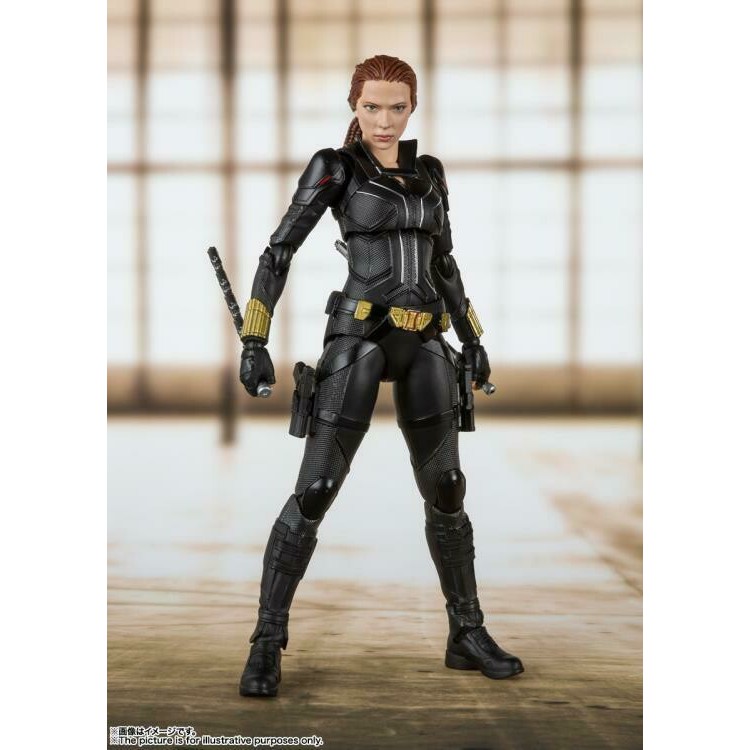 [GIÁ RẺ] Mô hình nhân vật đồ chơi người máy lắp ghép SHF Black Widow - Avengers End Game