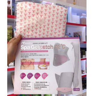 Miếng Dán Tan Mỡ Bụng Spa Gel Patch 42°C Hàn Quốc (1 Hộp 5Miếng)