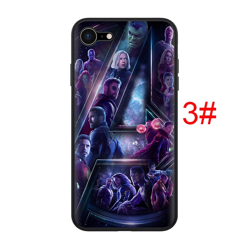 Ốp lưng hình Avengers Endgame Marvel Iron Man cho Apple iPhone 11 Pro XS Max XR X 8 7 6S 6 Plus 5S 5 SE 2020