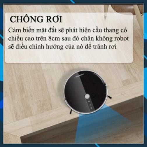 [KỊCH SÀN] Robot hút bụi thông minh tự động Liectroux C30B có chổi quét – Điều khiển bằng cảm biến remote