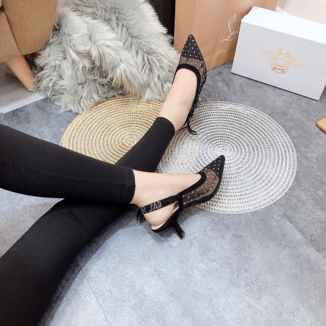 Cao gót lưới dio