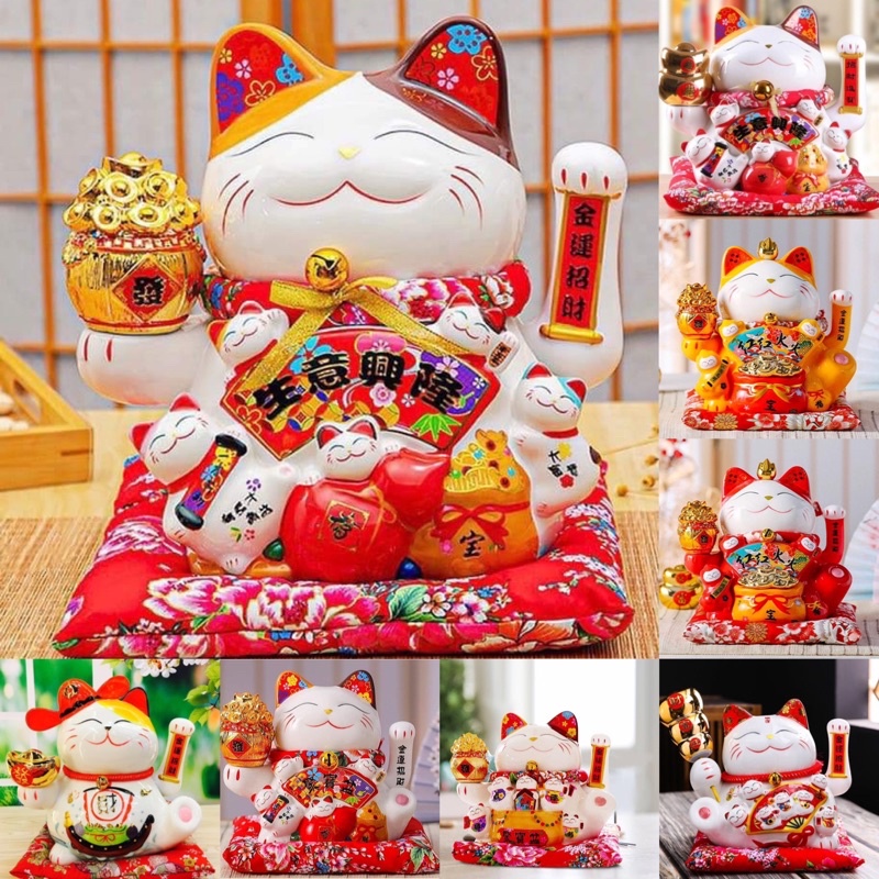 Mèo Thần Tài Vẫy Tay May Mắn Chiêu Tài Rước lộc giá rẻ Bình Dương