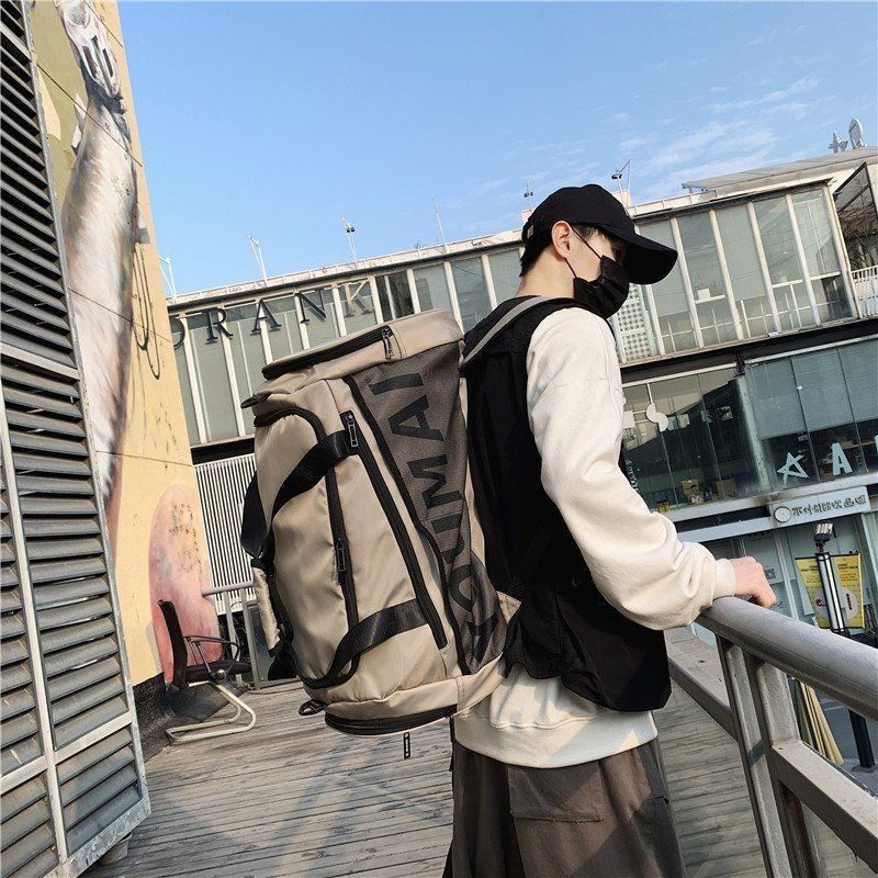 Túi đựng hành lý đi du lịch/ tập gym sức chứa lớn chia ngăn khô/ ướt cho nam