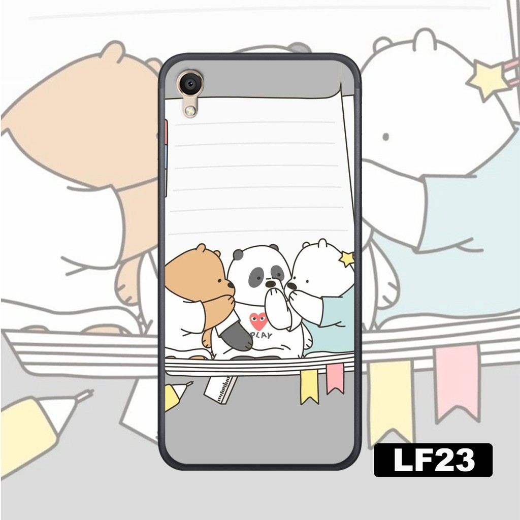 ỐP LƯNG OPPO  A37(NEO 9) - F1 - F1 PLUS IN HÌNH GẤU WE BARE BEAR-CÁ HEO ĐÁNG YÊU CỰC CHẤT-CỰC BỀN | BigBuy360 - bigbuy360.vn