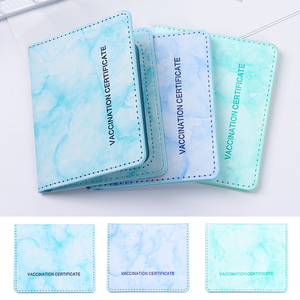 Ví đựng bưu thiếp/hội chiếu chất da PU chống nắng họa tiết hoa chống nước thời trang cho unisex nhiều màu sắc tùy chọn