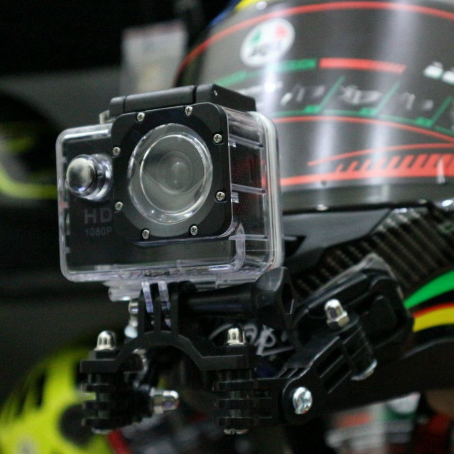 Bộ Gắn Cằm Camera Hành Trình GoPro, SJCam, Eken ,02 Bên Chắc Chắn