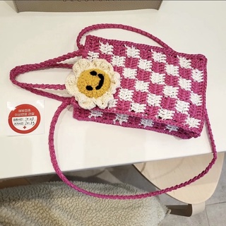 Túi len caro mini bag đeo chéo