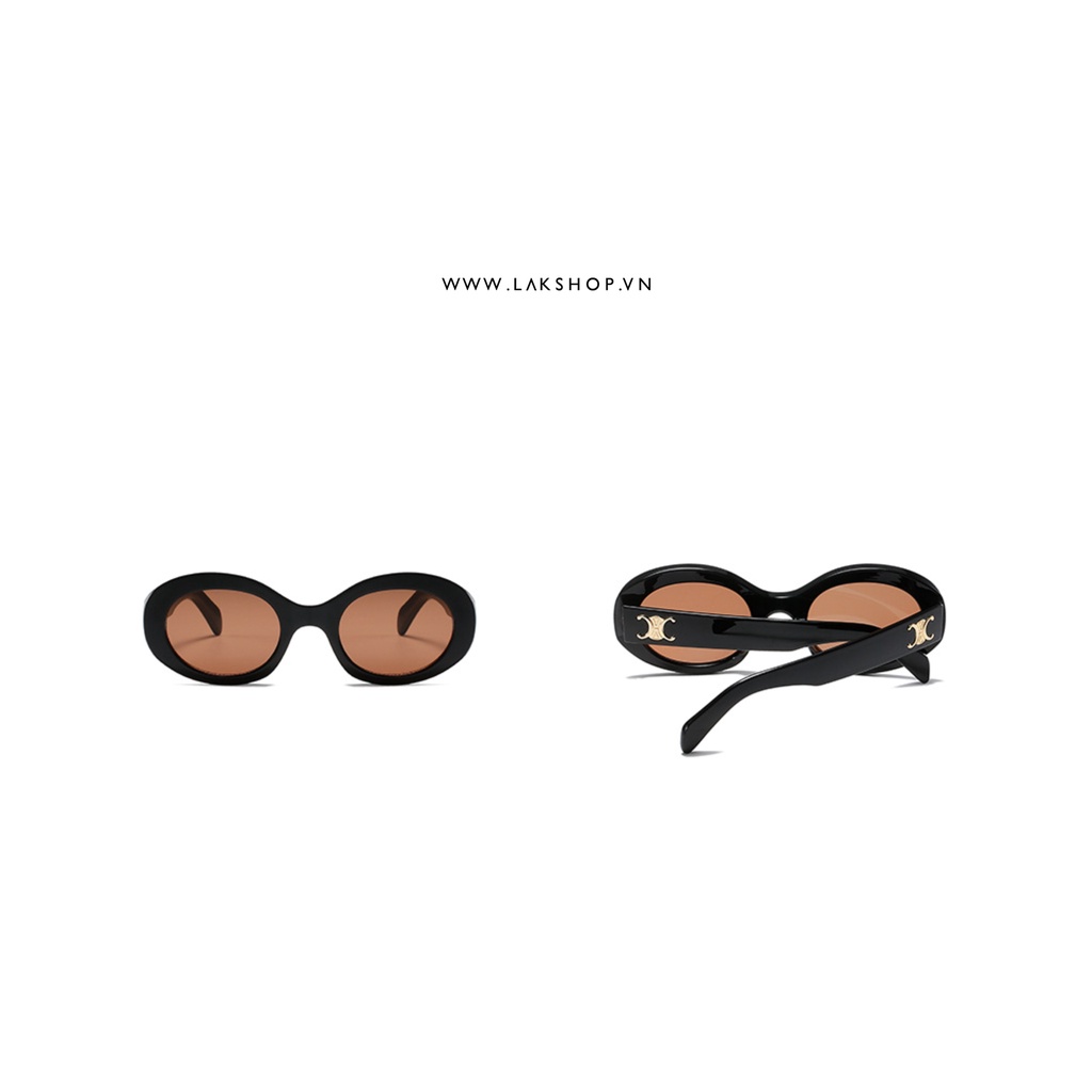 Kính Triomphe 01 Sunglasses in Brown Black
