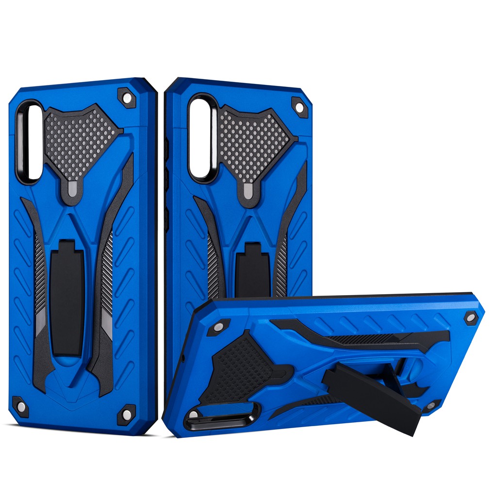 Ốp lưng chống sốc có giá đỡ thiết kế mạnh mẽ cá tính nhiều màu sắc cho Samsung A7 2018 A10 A50 A70 M10 | BigBuy360 - bigbuy360.vn