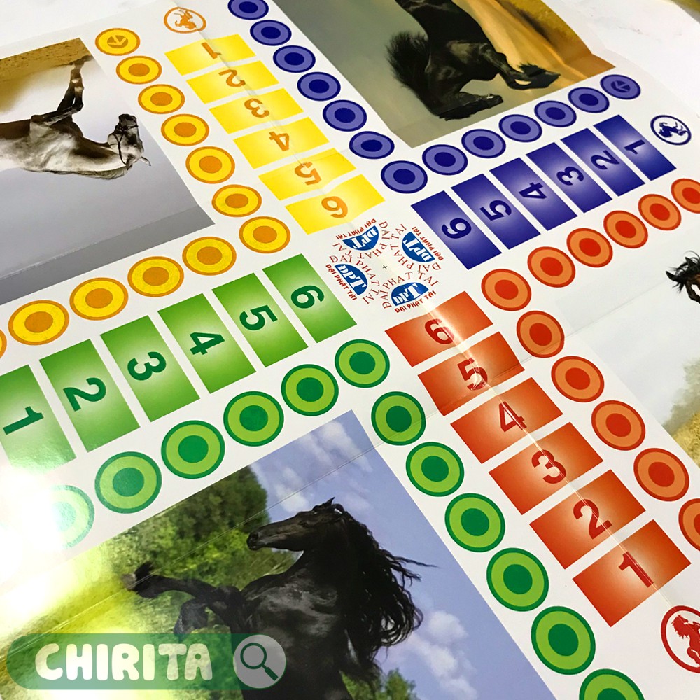 Bộ Cờ 2 Trong 1 Đại Phát Tài - Cờ Cá Ngựa, Cờ Tỷ Phú Loại Lớn, Giá Rẻ, Boardgame - Đồ Chơi Trẻ Em CHIRITA