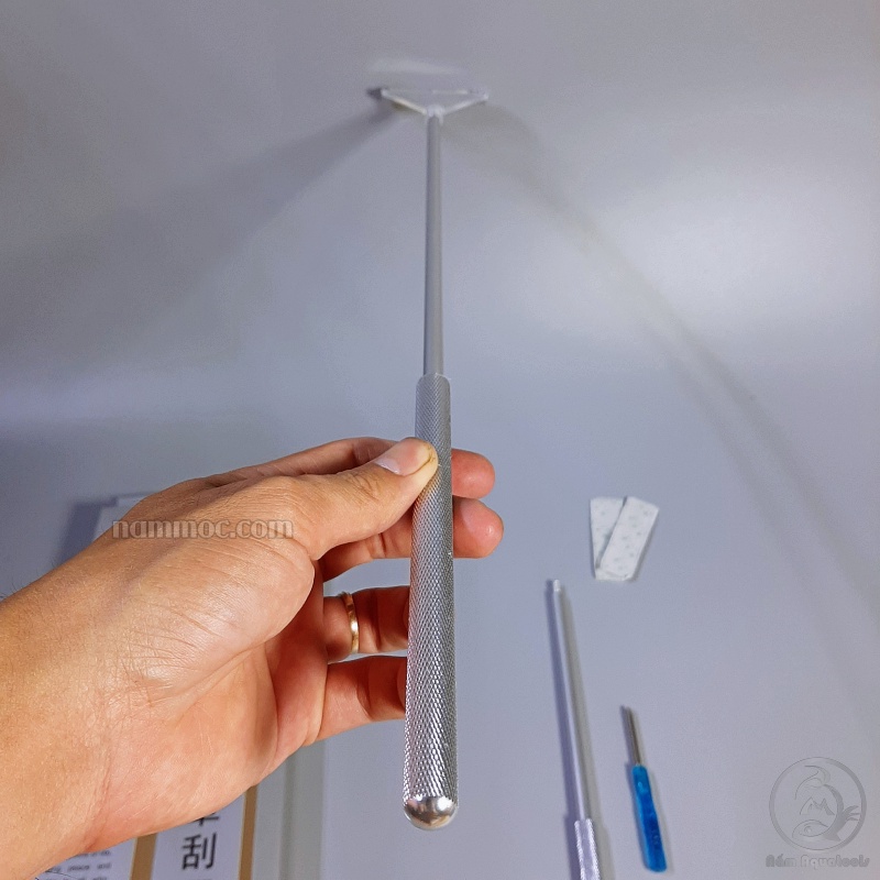 Cây Cạo Rêu Nhôm &amp; Acrylic - Bản Rộng | Phụ Kiện Cạo Rêu, Vệ Sinh Bể Cá Cảnh, Bể Thuỷ Sinh