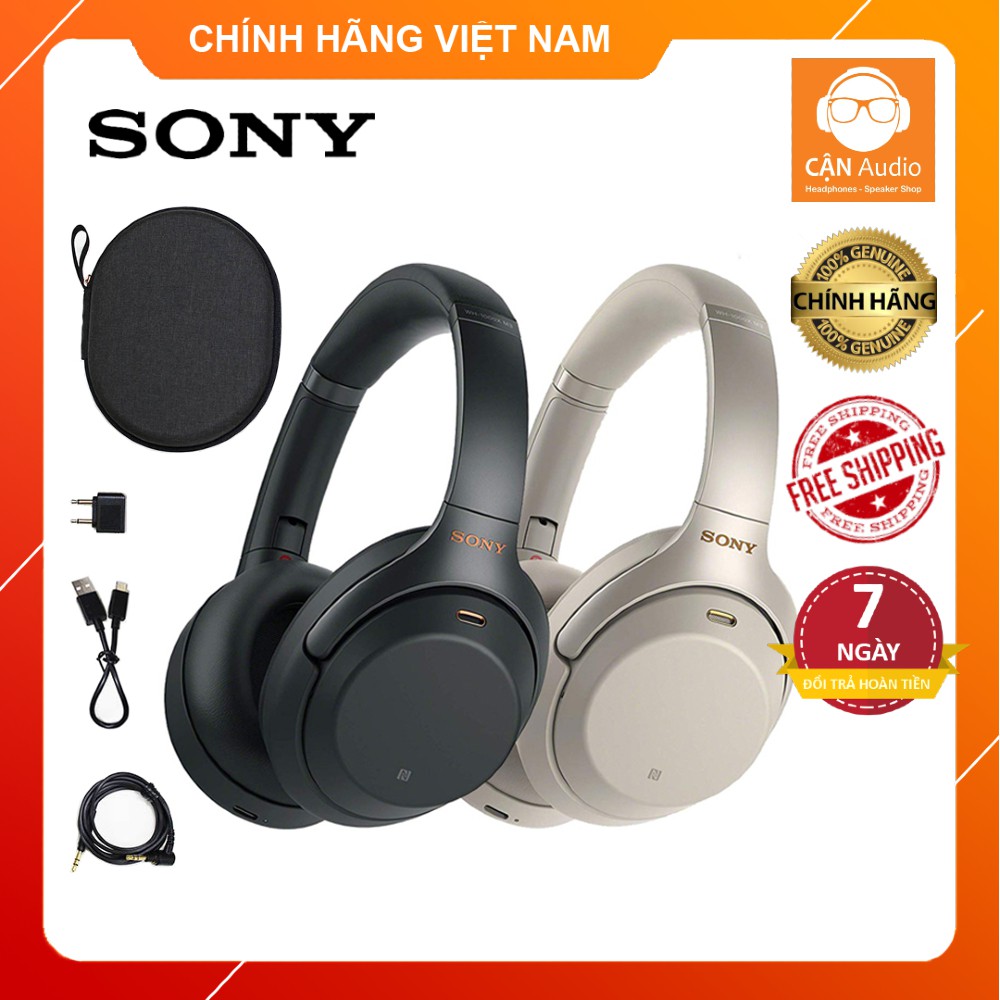 Tai Nghe Bluetooth Sony WH 1000XM3 Chính Hãng - Cận Audio