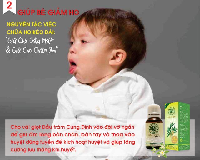 (Chính hãng)Dầu tràm Cung Đình Gold 50ml dùng tị họ tránh côn trùng cắn đa năng cho bé