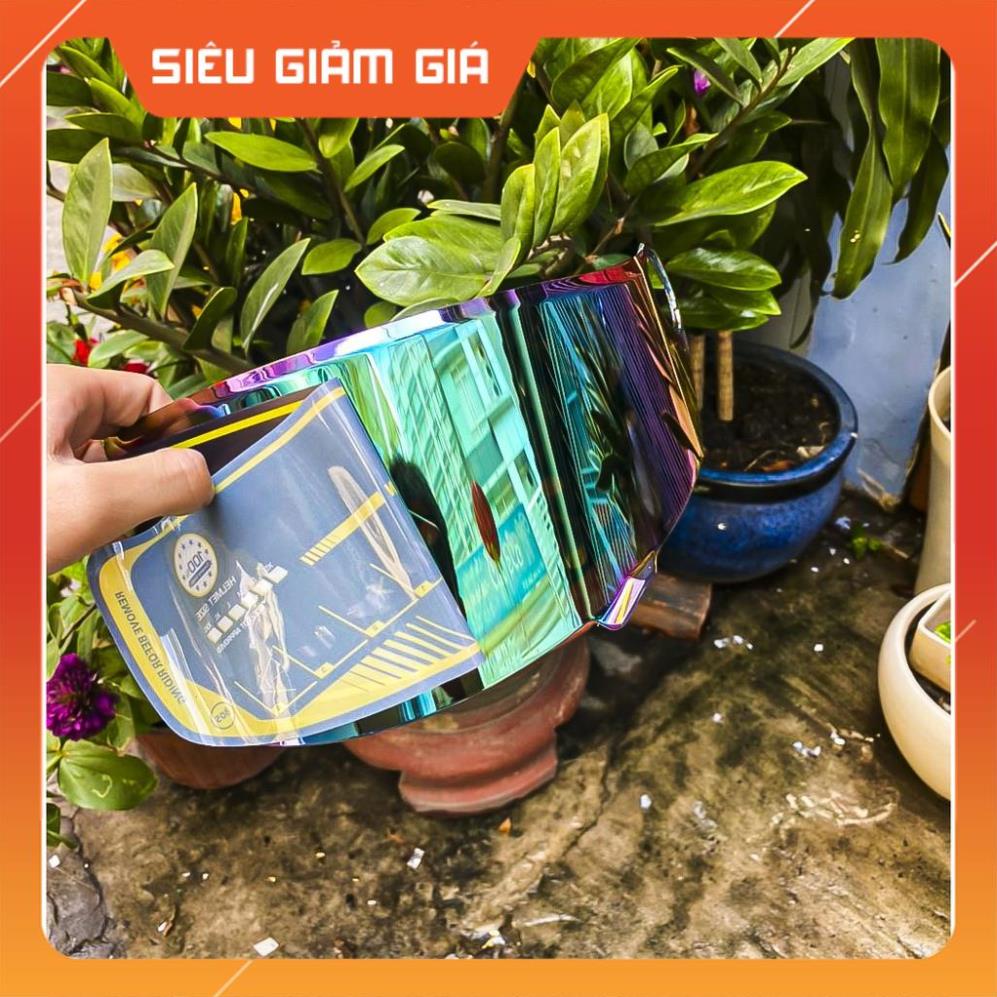 Kính 7 màu gắn nón bảo hiểm dòng AGU, ROYAL M136, ASIA 136 [FREE SHIP]