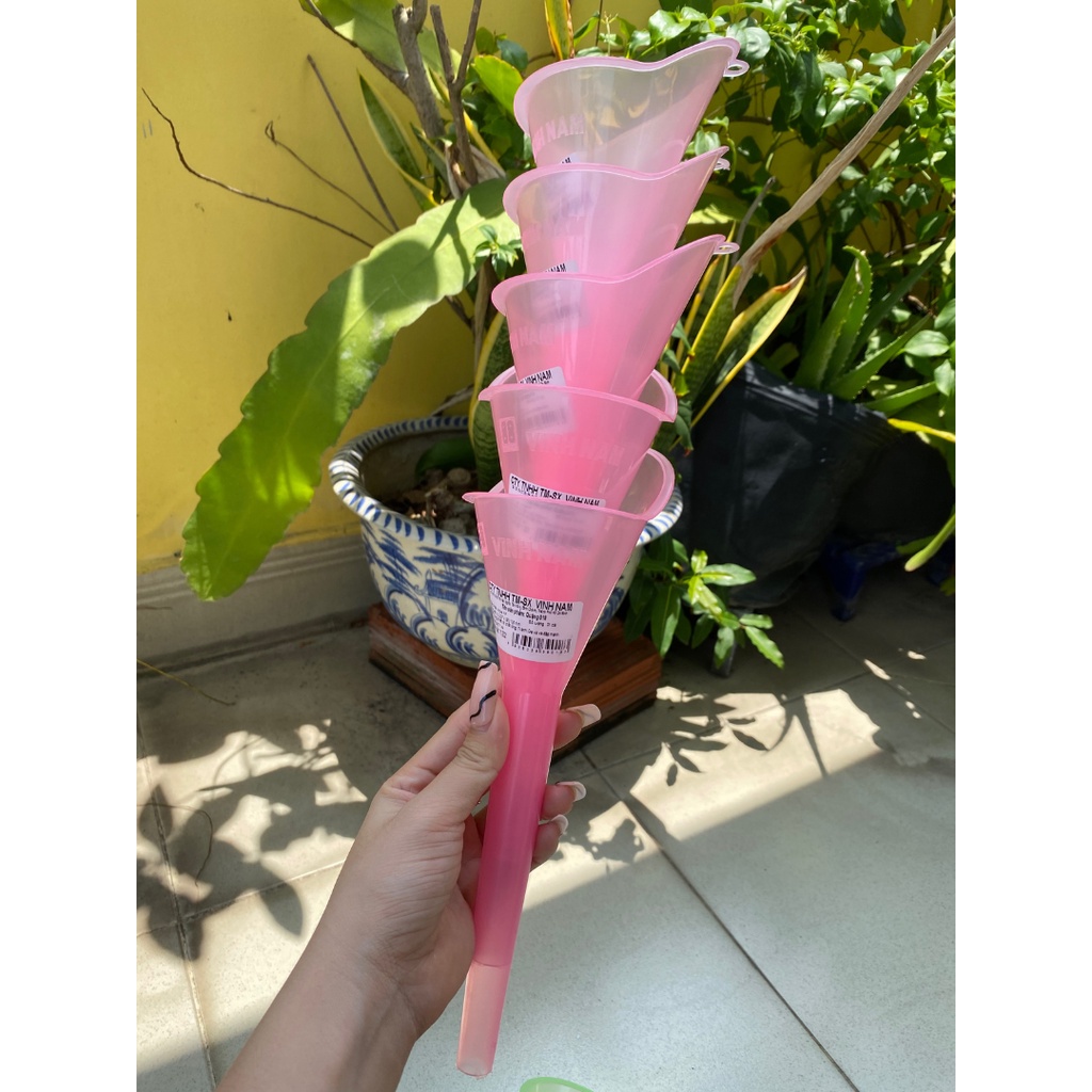 Phễu nhớt, quặng châm dầu nhớt xe máy và ống bơm nhớt láp 60ml cho xe tay ga