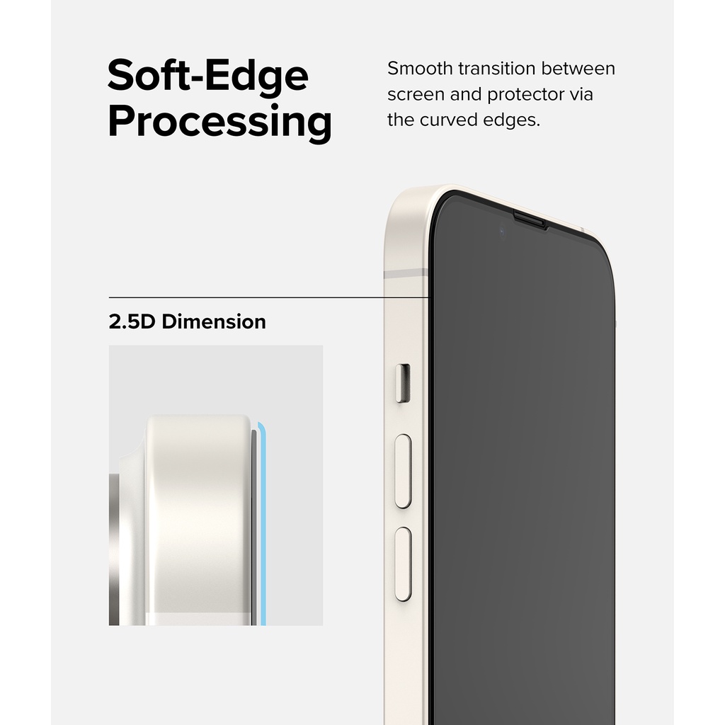 Kính cường lực RINGKE bảo vệ toàn màn hình thích hợp cho iPhone 14 Plus 14