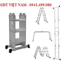 THANG GẤP KHÚC 4 ĐOẠN 4,7M (THANG M 4,7M) _ GDT VIỆT NAM