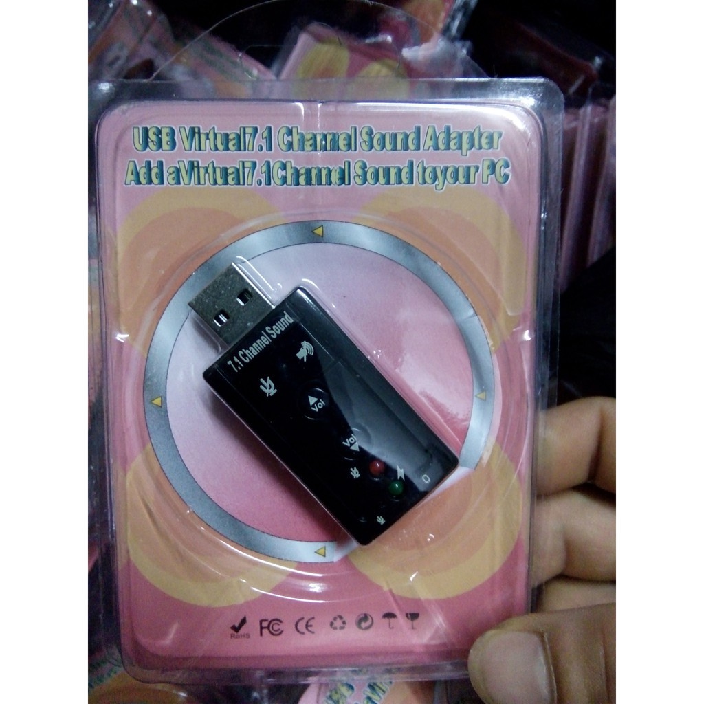 Usb ra sound 3D 7.1 | usb ra cổng âm thanh 3.5 giá rẻ