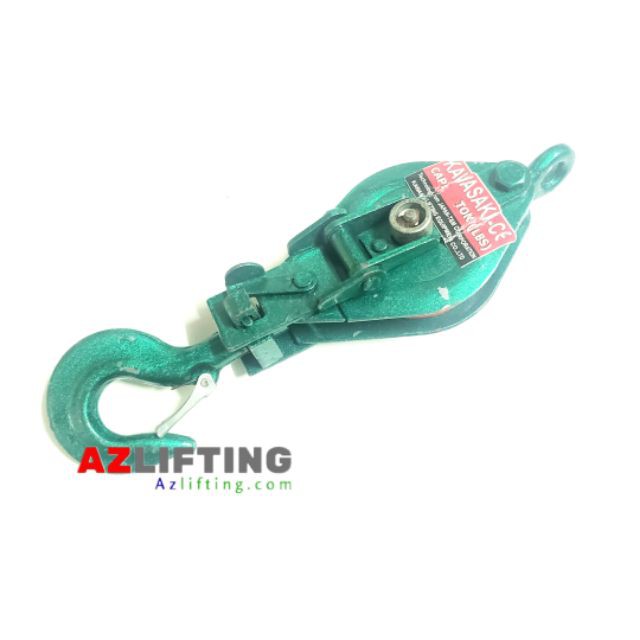 Ròng rọc 500kg thông minh với bản lề tháo lắp cáp bên hông