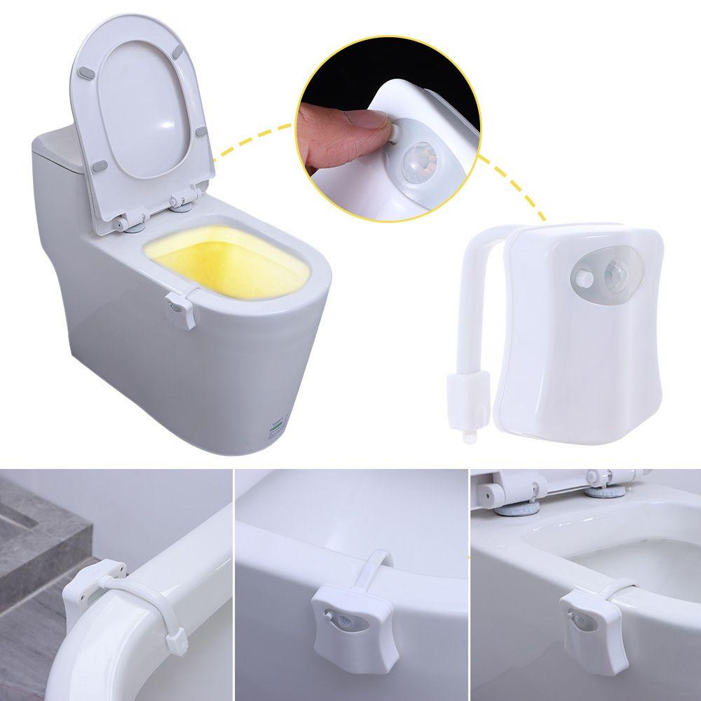 Đèn LED Nhiều Màu Gắn Bồn Cầu Trang Trí Nhà Cửa