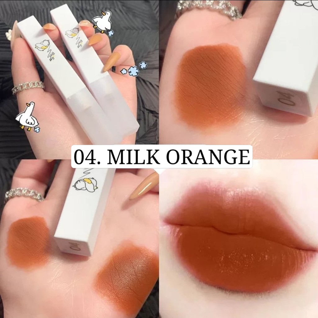 Son kem vịt trắng Maffick Egg Fixed Duck Soft Fog Lip Glaze MAFI32 | Thế Giới Skin Care