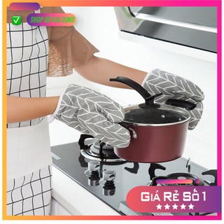 Găng Tay Bắc Nồi Chống Nóng, Gang Tay Làm Bánh Tiện Dụng Đa Năng