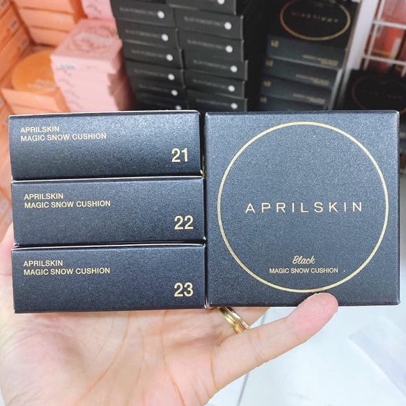Phấn Nước April Skin Magic Snow Cushion.
