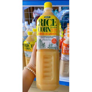 combo 1 Nước Gạo Bắp+ 1 chai yến mạch OKF Chai 1500ml-Hàng xả-Nhập Nguyên chai Hàn Quốc-Vị dễ uống