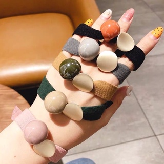 Set 3 Buộc tóc dây chun đính đá