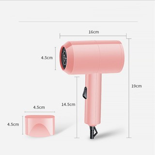 MẪU MỚI 2021Máy Sấy Tóc Tạo Kiểu Mini Hair Dryer Công Suất Lớn Không Gây Hư Tổn Cho Tóc Đảm Bảo An Toàn