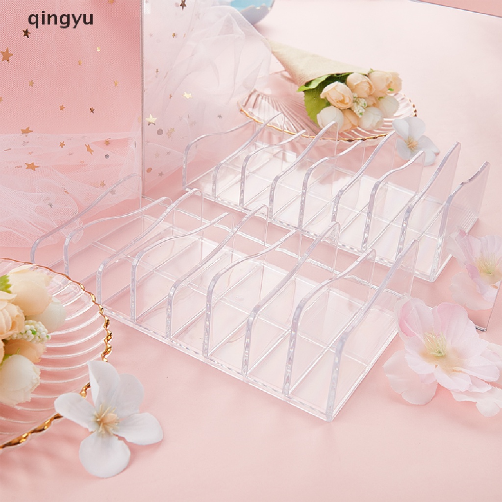 1 Khay Đựng Bảng Phấn Mắt Chia Ngăn Giá Đỡ Tiện Lợi