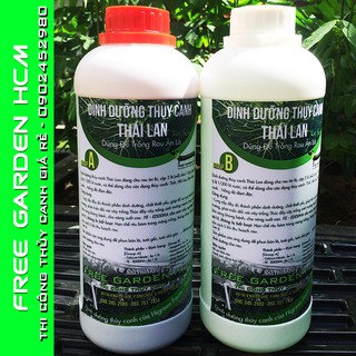 DUNG DỊCH THỦY CANH Thái Lan FE – EDDDHA - DINH DƯỠNG THỦY CANH