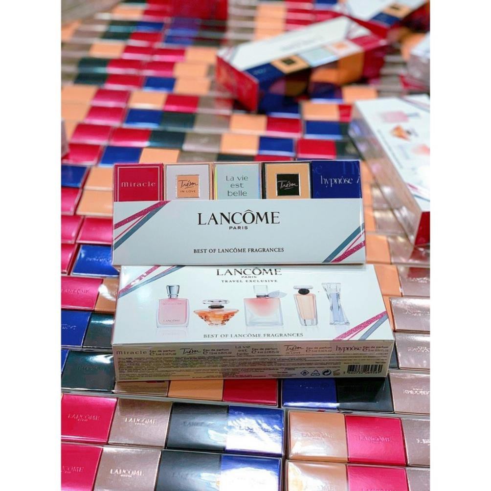 [xả kho] tách Set 5 chai nước hoa mini Lancome dành cho nữ _ hàng chuẩn Pháp | BigBuy360 - bigbuy360.vn