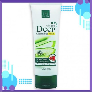Sữa dưỡng mặt dạng bọt Vitara DEEP Cleansing Foam